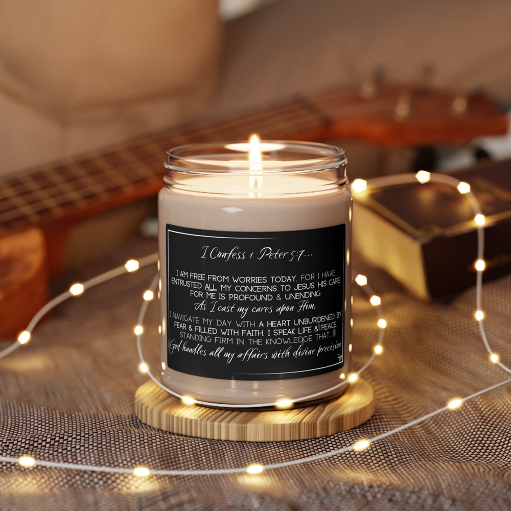 scented candles with sayings