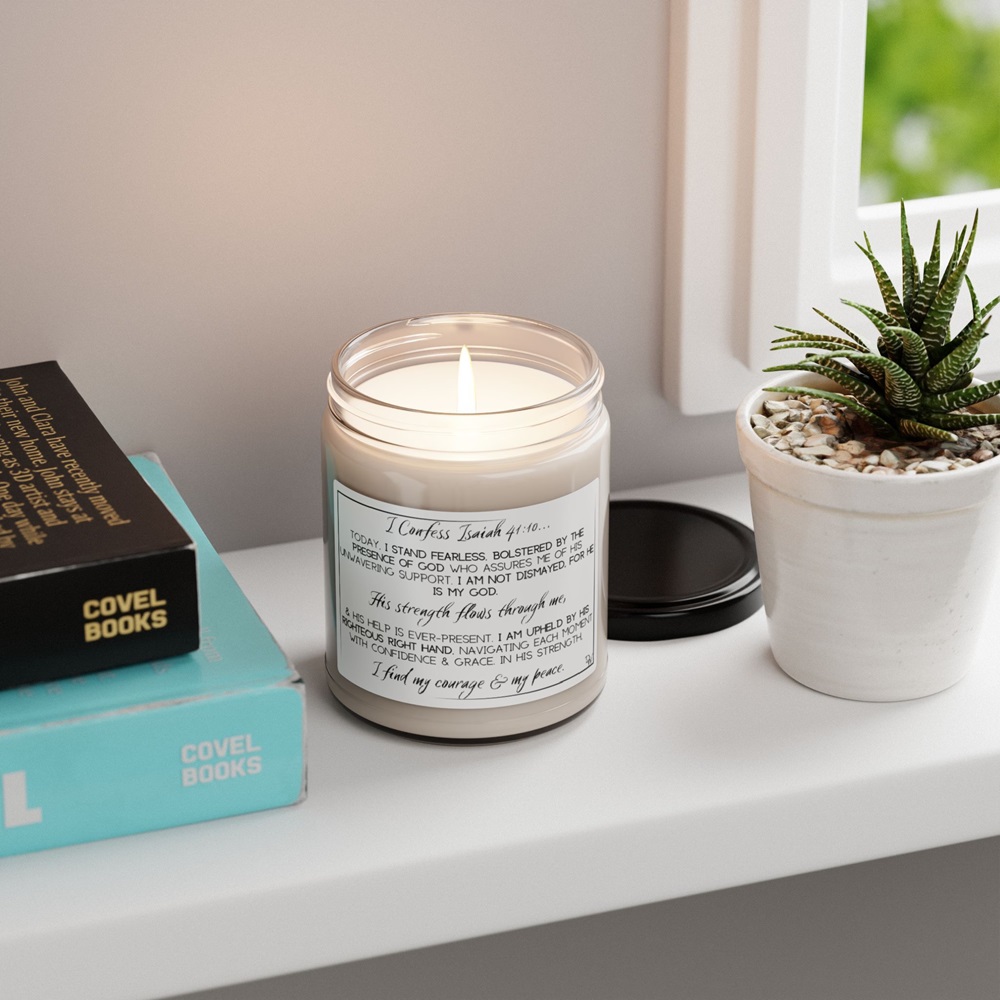 luxury bible verse candles