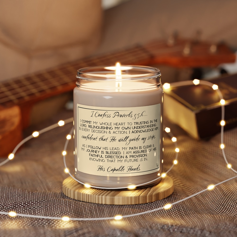 lavender bible verse candles